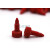 液相色谱柱堵头1/16HPLC耗材PP塑料配件IDEX岛津安捷伦沃特世替代 红色1个 单个