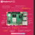 LOBOROBOT  树莓派5 官方原装开发板linux主板编程 Raspberry Pi 4/8G 官方基础套件【4G主板】