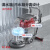 扬子（YANGZI）手推式洗地机商用 洗擦吸三合一 多功能清洗工业擦地机 X52免维护（48cm刷盘50L水箱）