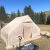 DAXTE帐篷户外大型防风防雨户外露营旅行防风防雨充气式帐篷 大气柱 加 6.3平米牛津布