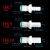 以琛定制I国产塑料CPC型 快速拨插 带 公母连接件快速 EN7-单截止阀