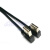 双弯头 双面USB公对公数据线USB左右弯头 90度散热垫数据线 0.25M 其他