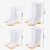 稳斯坦 WF033 白色雨鞋工作雨靴 耐油防滑卫生靴防油工厂水鞋劳保鞋 女中筒40