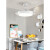 大观园;DGY风扇灯吊隐形吊北欧现代简约家用一体客厅餐厅电A154 8027白色变频-36寸无极调光 遥控