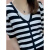 瓦梵希（WAFANXI）2024夏季新款女士针织衫冰丝短袖t恤假两件大码女装胖mm遮肚显瘦 绿色 M (建议100斤以内)