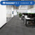 洁力（Clean Power） 方块拼接地毯 办公室会议客厅 防滑地垫商用 JHT-2103黑灰色