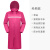 哲卜全身防暴雨专用男女款成人户外便携新款雨披单人加厚长款雨衣 经典款(单层)-玫红 XL