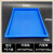 乔丰级五金工具塑料托盘塑胶方盘养殖盘加厚浅盘新品周转框箱 9号方盘蓝色 445*360*50mm