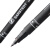 防水记号笔塑料管书写标签笔95.954/953黑色蓝进口莎斯特 黑色 单支销售95.954