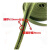 穿马扎绳帆布带条加厚扁带尼龙带凳子编织带绳子捆绑打包带布 军绿色2CM50米