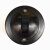 上海圆形明装平开关单控插座电器房子老式按钮倒板床头棕褐 黑色复古平开关0个装
