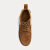 拉夫劳伦（Ralph Lauren）男靴休闲靴 Ranger 羊毛皮经典圆头绒面防滑舒适耐磨系带靴 Teak/棕色 标准40/US7