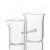 石英烧杯 50/100/250/500ml高纯石英玻璃耐高温高透石英玻璃烧杯工业品 50mL