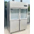 适用于商用四门冰柜立式冷柜冷藏冷冻双温保鲜柜六门大容量冷柜厨房 四门双温上玻璃铜管（内漏8