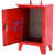 落地式二级箱工地临时配电箱高脚移动手提式防雨开关柜控制箱 红色500*600*200高脚箱