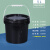 pp广口桶5升L塑料桶酒酿桶透明打包桶热汤密封外卖桶家用储物桶水桶 5L-白色