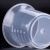 东部工品塑料刻度杯  塑料烧杯 实验室器皿 塑料量杯 1000mL2个