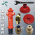 消防栓配件室外消火栓配件水盖牙扣法兰盘螺杆 DN100大水盖-方形（地下栓用）