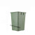 户外垃圾桶内桶定制果皮箱内胆不锈钢镀锌方桶玻璃钢铁皮内筒圆形 橡塑方桶30*34*35cm