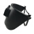 蓝鹰6PA2/6PA3焊帽焊工电焊面具安全帽式可掀式防护电焊面罩 6PA2面罩+变光镜片+5片保护片