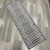 现代简约条纹地垫毯可机洗进门客厅几何图案丙纶防滑灰玄关厨 灰线条50X150厘米 进门防滑地垫
