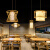 新中式竹艺吊灯民宿吧台创意个性茶室火锅店餐厅中式竹编灯笼灯罩 F款小号