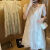 IXRP连衣裙2024夏天新款女装气质女神范端重工钉钻泡泡袖白色法式甜美 2xl（100120斤）