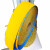 反光防滑警示胶带5S定位地标线标记线车位划线地贴耐磨地胶带 黄色方格15厘米*33米