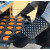 耐高温500度微波炉隔热商用防烫加长大厚烘培手套烤箱工业硅胶 长款黑色(一双) 33CM