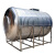 304不锈钢水箱卧式储水罐水塔家用平放加厚太阳能楼顶厨房蓄水桶 1.0吨-A35