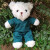 莫肖尔护士节白衣天使玩偶可爱护士小熊公仔布娃娃毛绒玩具医生服泰迪熊 带帽医生服-白 28CM