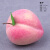 微凡嘉（weifanjia）仿真水果模型塑料泡沫假苹果道具蔬菜儿童教玩具香蕉摆件葡萄装饰 粉红色 桃子