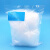 久龙玺 石英棉 石英玻璃棉 石英纤维棉 实验室 设备仪器过滤 催化填料用 3-5um (5克)