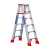 梯子人字梯楼梯铝合金加厚家用折叠多功能伸缩便携室内合梯工程梯 2.4米基础加固款+双筋+腿部加强