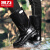 回力雨鞋男冬季防水加绒短筒套鞋中高筒胶鞋男士高筒防滑耐磨水鞋 Z528中筒单鞋 39