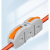 快速接线端子 多功能电线连接器导线对接线夹分线接头连接端子 1进1出/50只(测电孔款)
