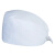 耀王医用手术帽棉质透气口腔护士工作帽纯色包头帽 白色 可调节 