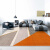 ins北欧客厅沙发茶几地毯现代简约卧室床边子大面积满铺家用 蓝天黑土04 80*120厘米