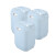 西斯贝尔/SYSBEL WAW005 废液收集桶 防泄漏耐腐蚀耐酸碱密封性强 5L装 白色 1个