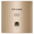 普联（TP-LINK） 面板AP套装无线wifi墙壁AC路由器86型酒店企业家用智能WiFi无线组网 TL-AP450I-POE金色/单频450M
