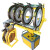 德威狮定制PE管高配热熔焊机液压半自动对焊机燃气管道工程焊管机63 HT-200款 焊接63-200