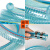 潍坊时代牌钢丝管pvc钢丝螺旋增强软管耐寒抗冻水管油管透明软管 42mm壁厚4个厚50米一盘价