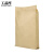工品库（GONGPINKU）纸塑复合袋（10个）牛皮纸编织防潮袋 化工水泥袋蛇皮袋 55*80