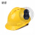 达合 002JD V3型近电预警器安全帽 ABS电绝缘透气 新国标 黄色 可定制LOGO