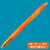 UNI日本三菱UMN-138彩色水笔中性笔/按动中性笔0.38mm/138S波点款三菱签字笔学生文具 橙色杆橙色芯 一支