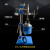 勒顿 升降型高压反应釜不锈钢机械搅拌搪瓷1L100L实验室氢化罐 FCF-0.05(50ML)
