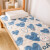 南极人（NanJiren）床垫四季透气保护垫 防滑可折叠学生宿舍床垫榻榻米垫被垫子 米亚蓝 0.9米*1.9米【厚约3.5cm]