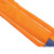 烨芳 柔性吊装带 彩色柔性环型吊带 工业起重行车吊带产品一根价 周长长度： 2吨1米 