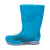 海洋鹿（HAI★YANG）雨鞋 蓝色中筒雨靴 户外防滑防水水鞋胶鞋 38码