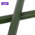 铁锣卫 碳钢淬火高硬度军绿色撬棍 重型扁尖撬杠钢钎 工兵破拆撬棍 10100型大号撬棍（长1米） 